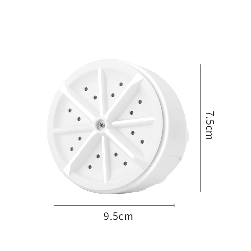 Bärbar ultraljudstvättmaskin
