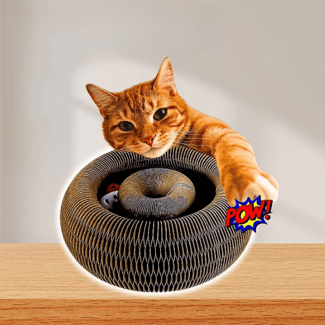Kattklösbräda i Dragspelsdesign