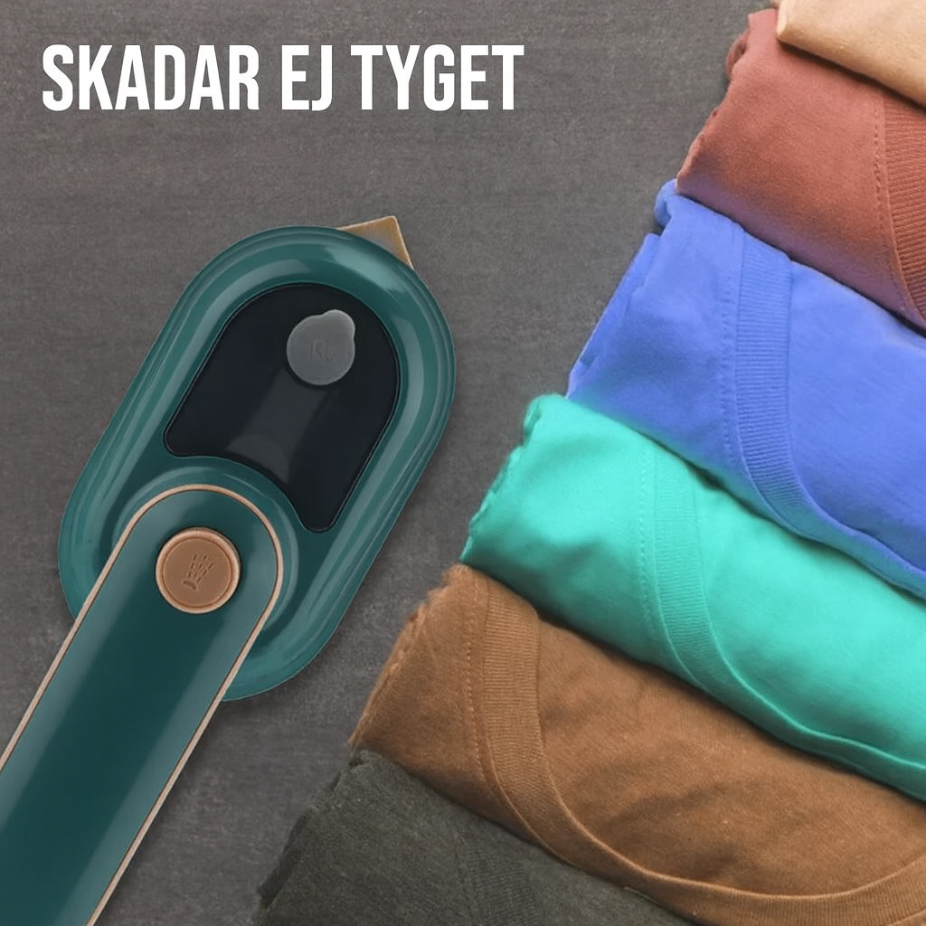 Mini Ångstrykjärn med Triangelformad Värmeplatta för Precision