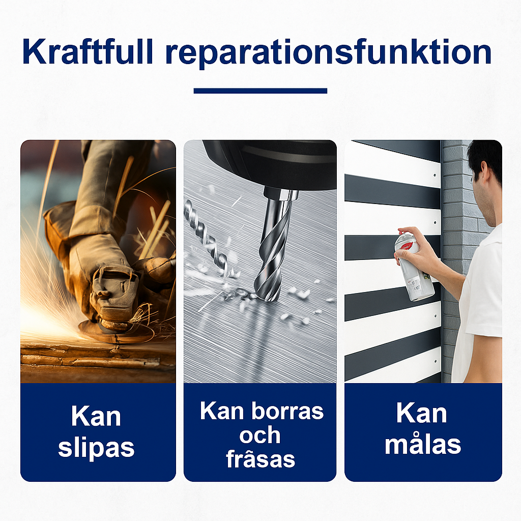 Flytande Metall – Extra Starkt Reparationslim