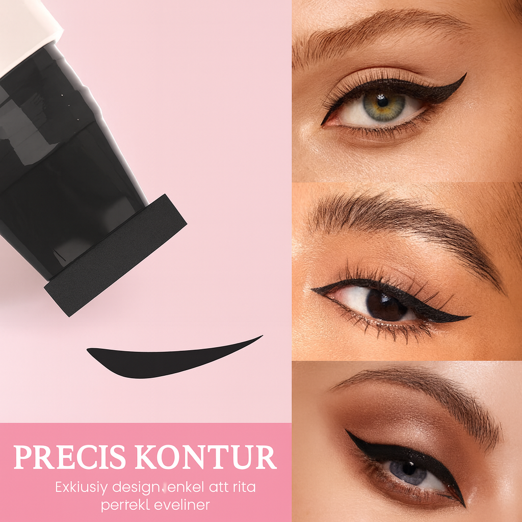 Eyelinerstämpel för Perfekt Symmetri & Snabb Makeup