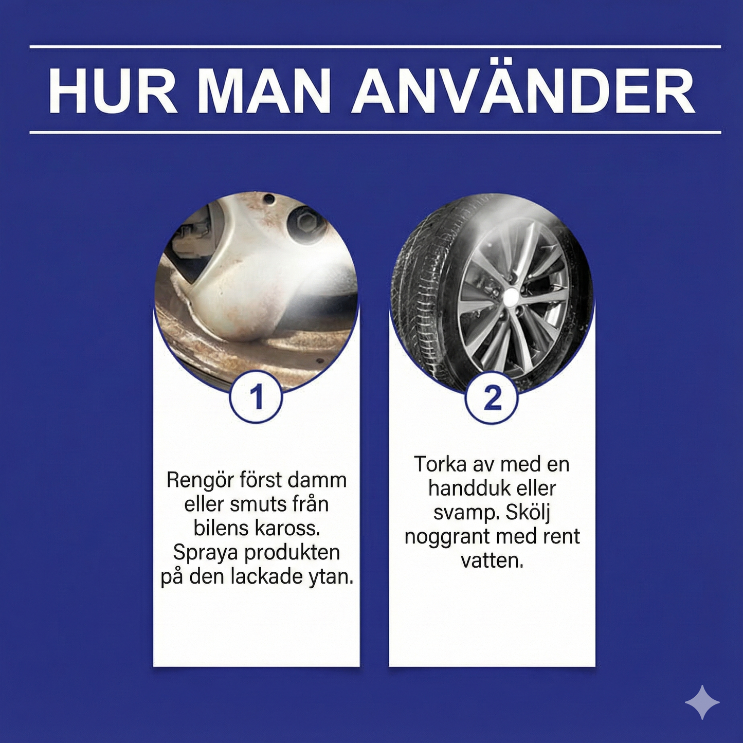 Kraftfull Rostborttagningsspray för Bil & Metall