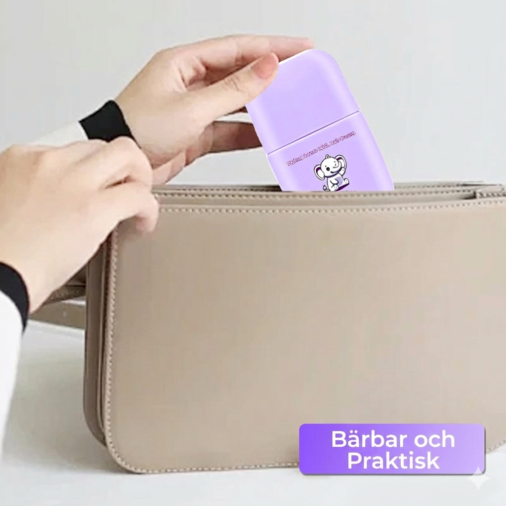 2-i-1 Stylingkam med Integrerad Hårkräm för Enkel Hårstyling