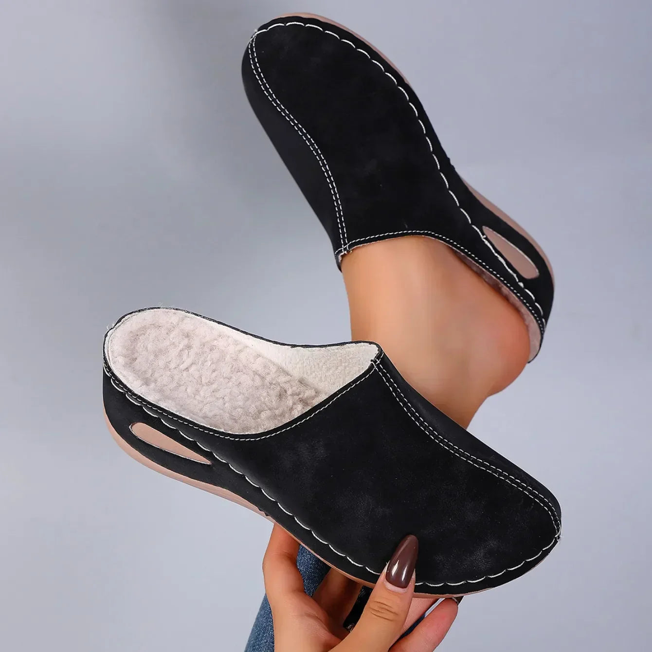Varma Slip-On Inneskor – Stötdämpande & Lättviktiga