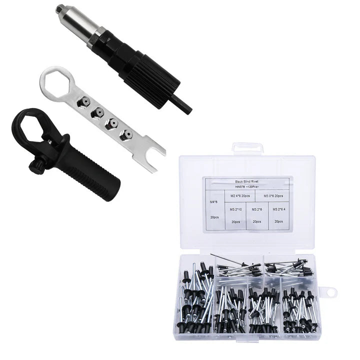 Professionellt Nitpistol Adapterset