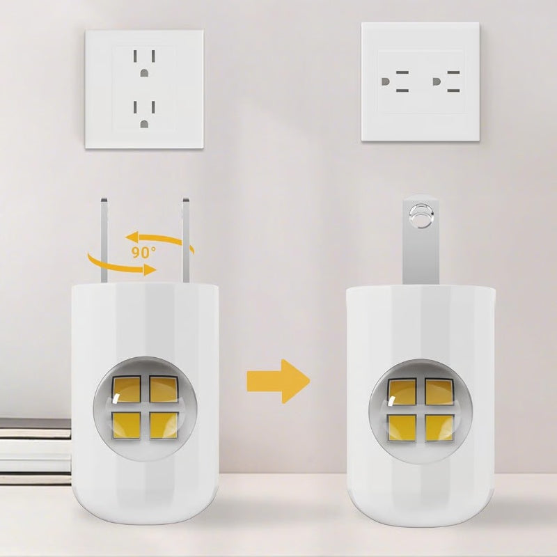 Automatisk LED-Nattlampa med Skymningssensor