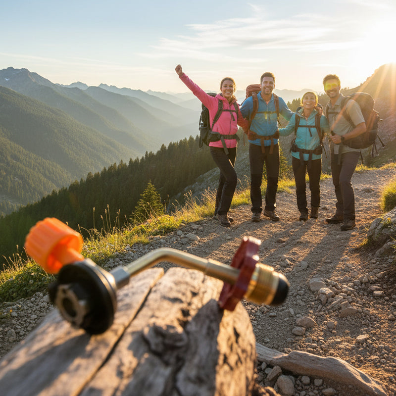 Påfyllningsadapter för Campinggas (LPG till Kassett)