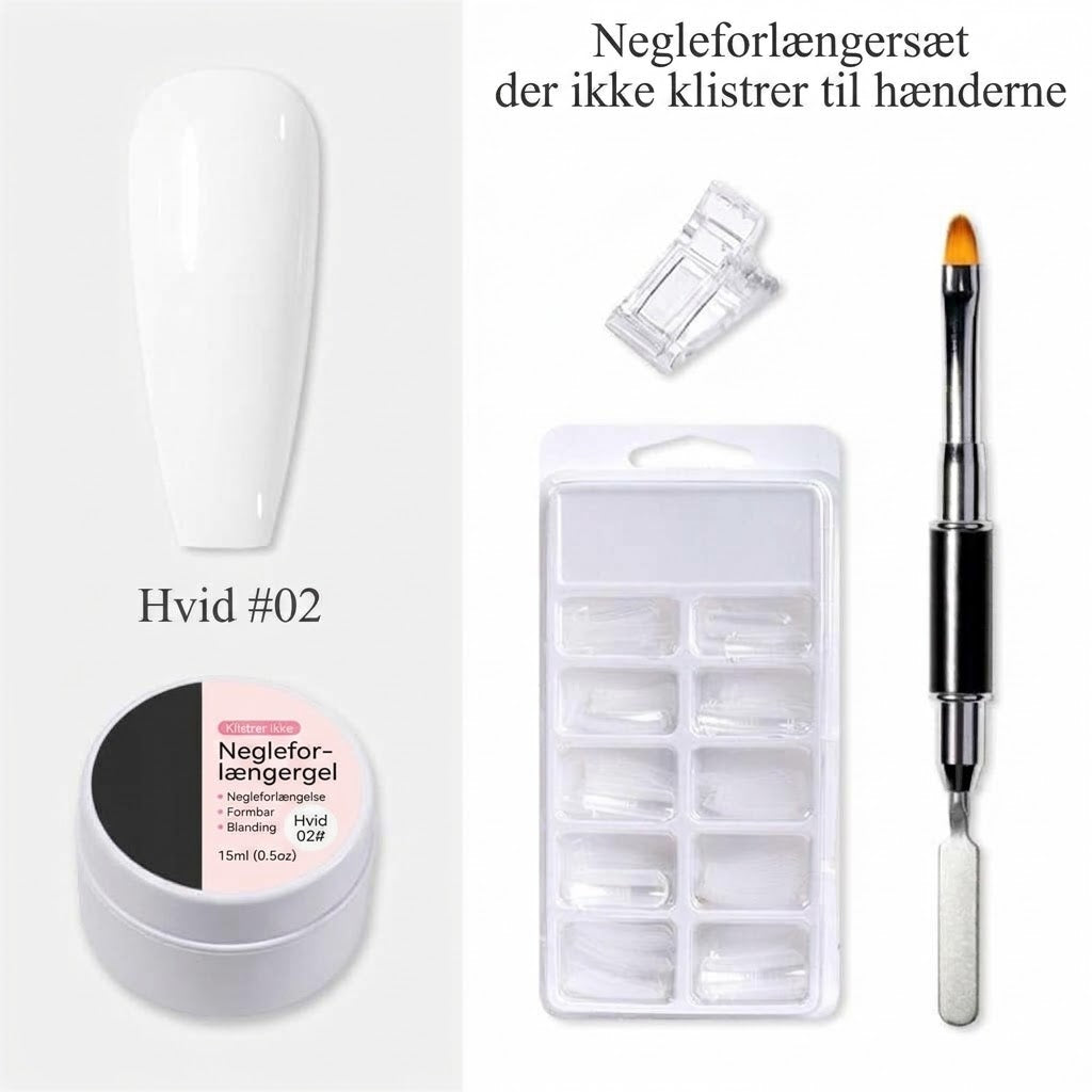 Formbar Nagelgel (15 ml) – Perfekt för Nagelförlängning och 3D-Nagelkonst