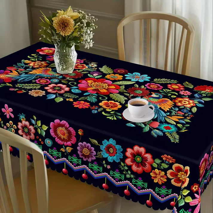 Vattenavvisande Duk i Mexikansk Stil – Slitstark & Elegant