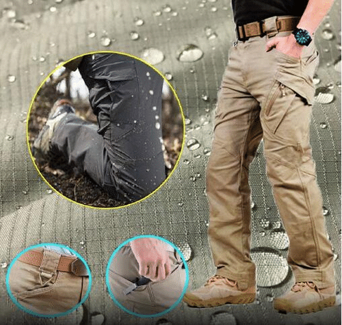 Slitstarka Outdoor-byxor i Ripstop-material