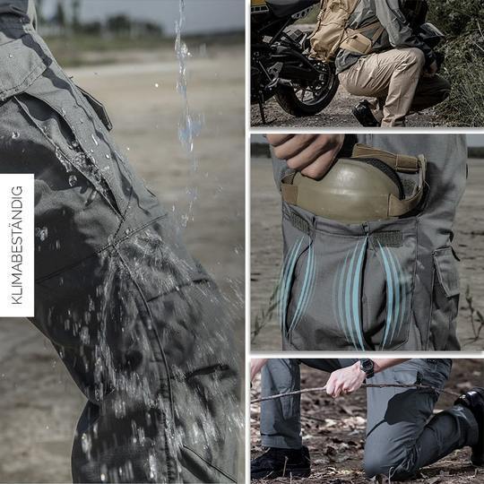 Slitstarka Outdoor-byxor i Ripstop-material