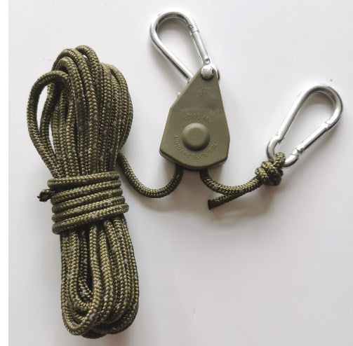 Justerbart Campingrep med Spärrfunktion & Reflex