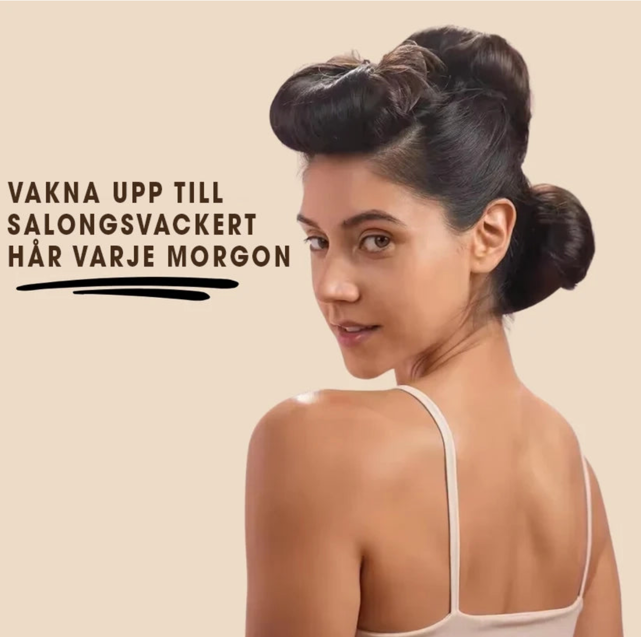 Värmefri Lockstav för Naturliga Vågor & Sovstyling
