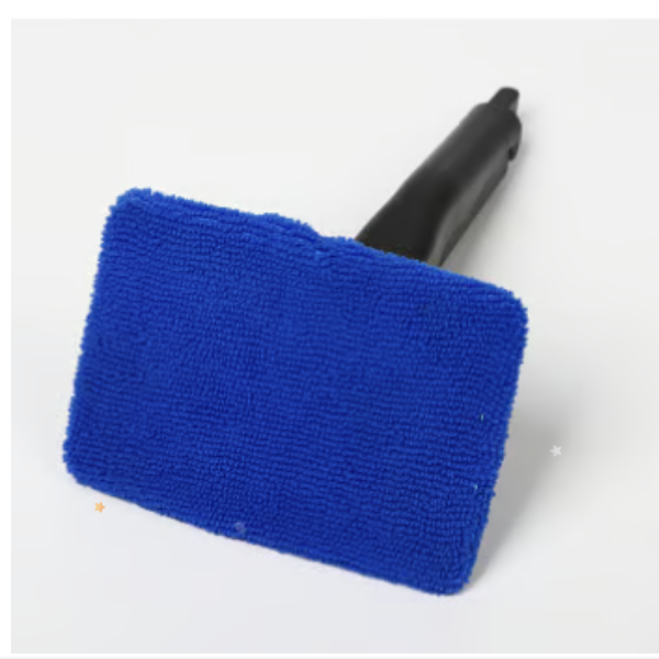Roterbar Vindruterengörare med Mikrofiber