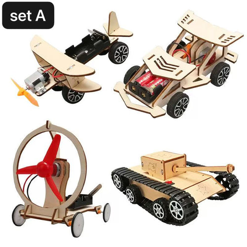 DIY STEM Byggsats för Barn – Kreativt Lärande & Lek
