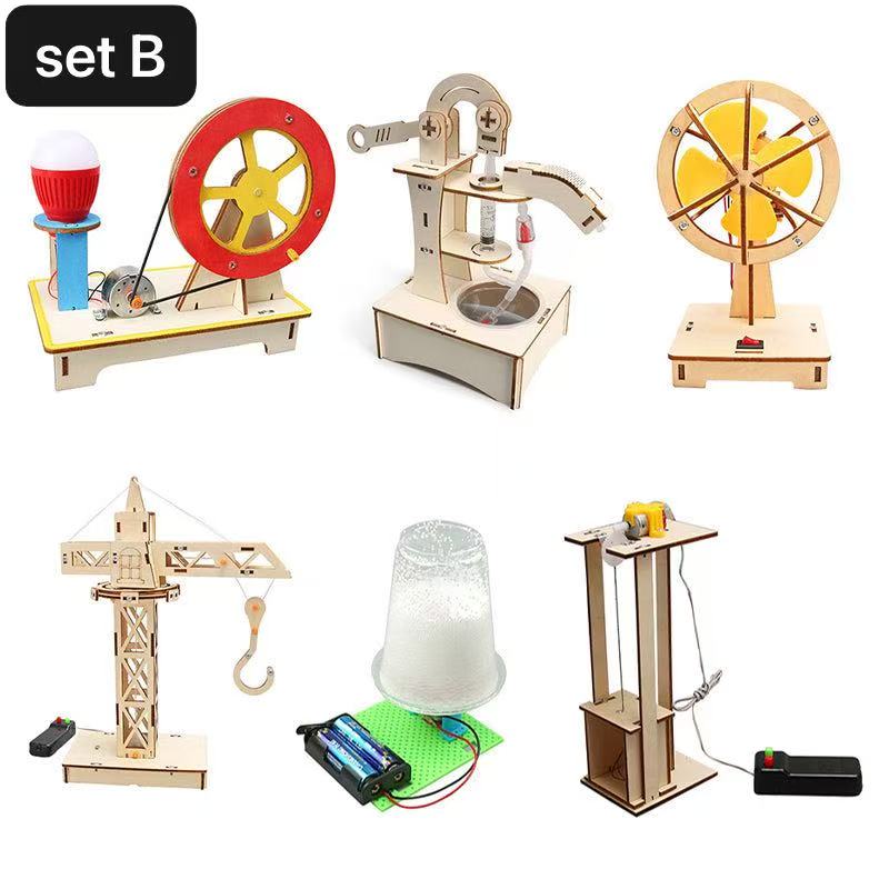 DIY STEM Byggsats för Barn – Kreativt Lärande & Lek