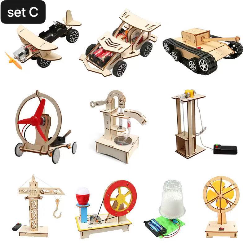 DIY STEM Byggsats för Barn – Kreativt Lärande & Lek