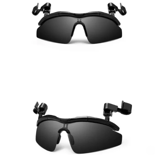 Clip Cap Sports Solglasögon med Polariserade Linser & 360° Justering