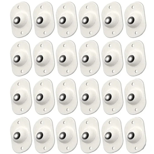 Självhäftande Möbelhjul med 360° Rotation