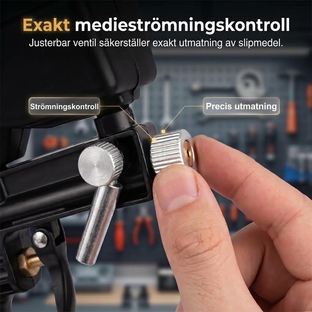 Professionell sandblästerpistol – För rostborttagning och ytrengöring