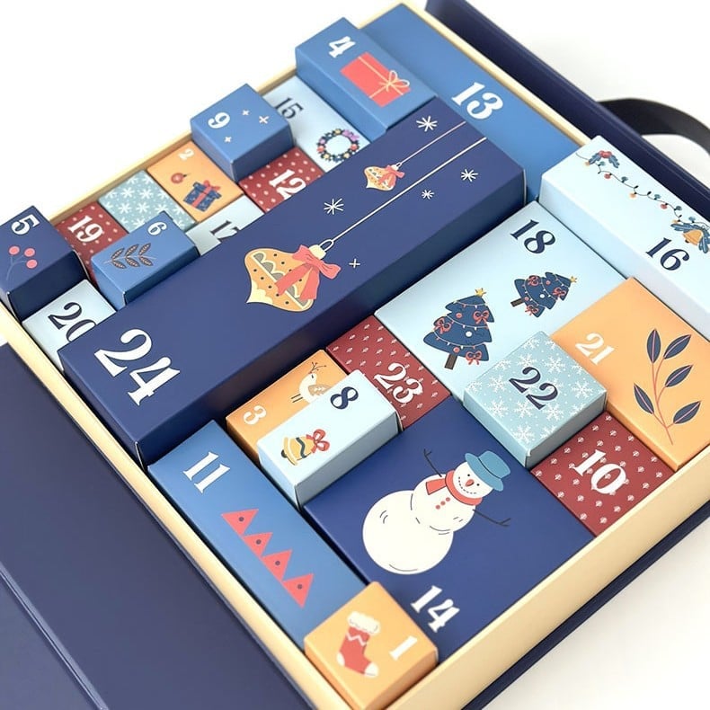 24 dagar med överraskningar — Rosa marmoradventkalender 2025