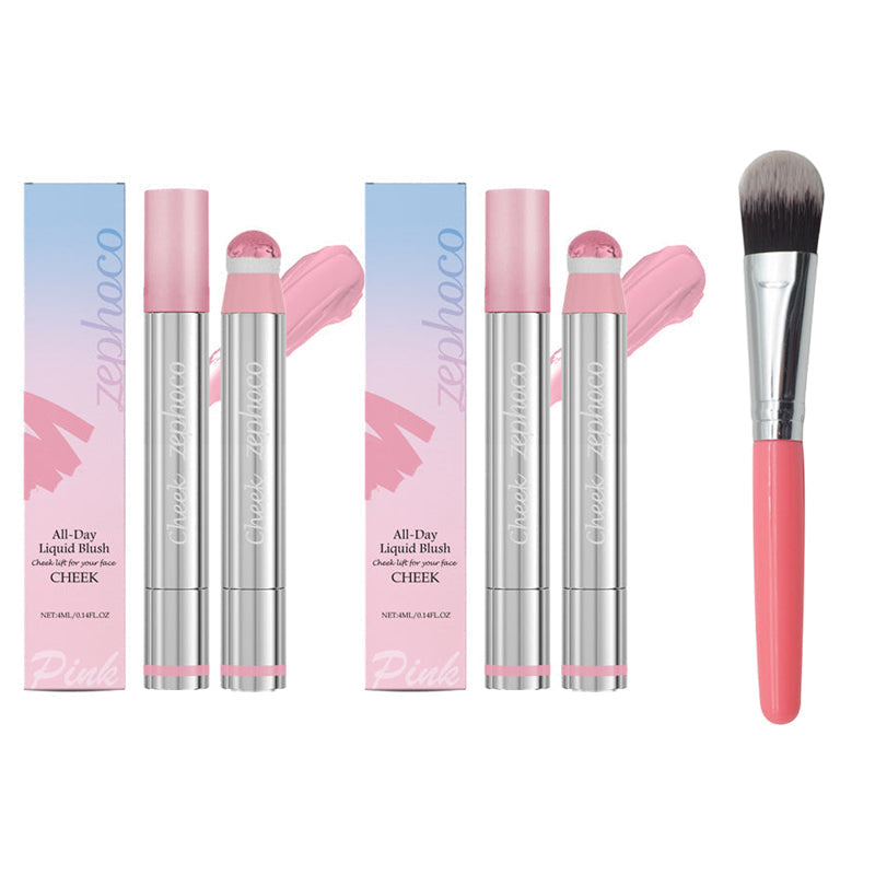 Fuktgivande Liquid Blush – Byggbar & Långvarig