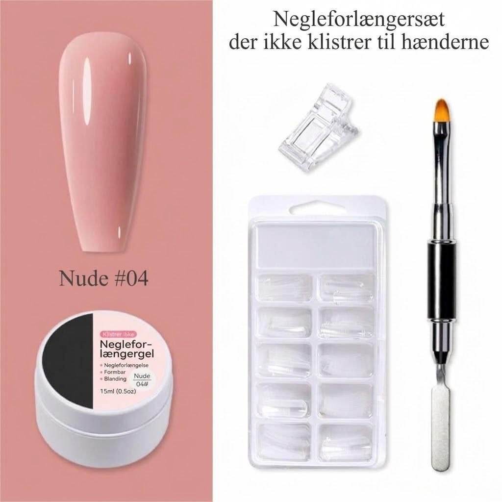 Formbar Nagelgel (15 ml) – Perfekt för Nagelförlängning och 3D-Nagelkonst