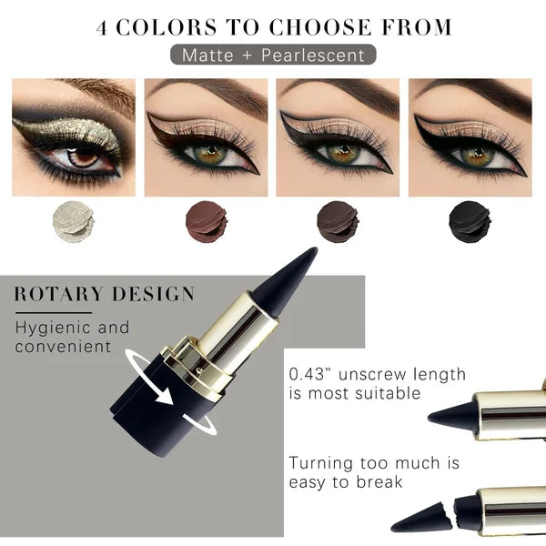 Ultra-tålig Matt Eyeliner – Snabbtorkande, 24H & Maximal Precision