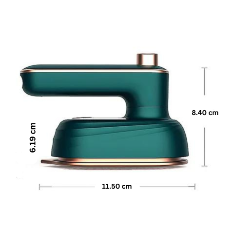 Mini Ångstrykjärn med Triangelformad Värmeplatta för Precision