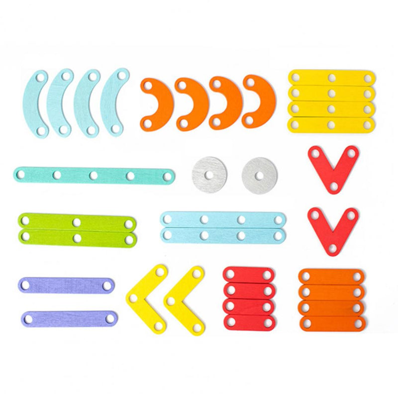 Montessori aktivitetsleksak i trä – lärande genom lek och nyfikenhet