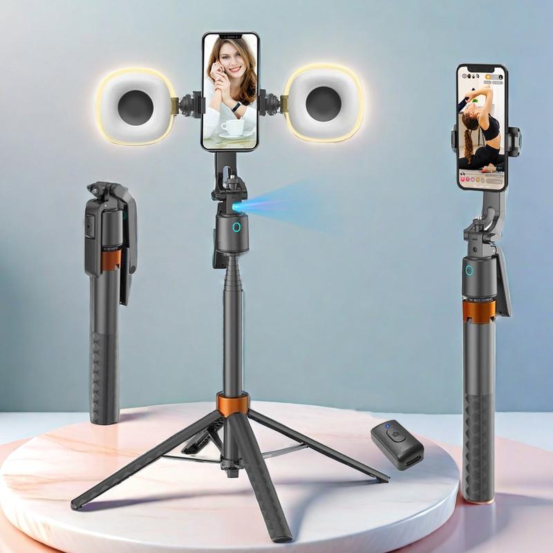 Roterande Mobilhållare med Automatisk Följning för Vlogg och Stream