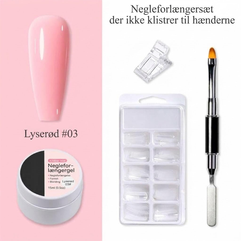 Formbar Nagelgel (15 ml) – Perfekt för Nagelförlängning och 3D-Nagelkonst