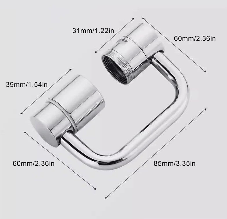 Roterbar 1080° Kranluftare