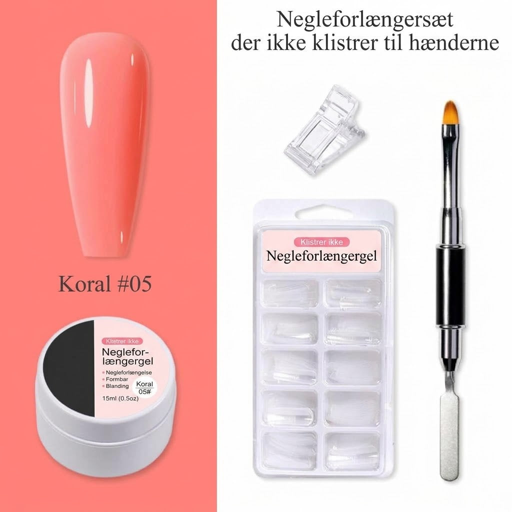 Formbar Nagelgel (15 ml) – Perfekt för Nagelförlängning och 3D-Nagelkonst