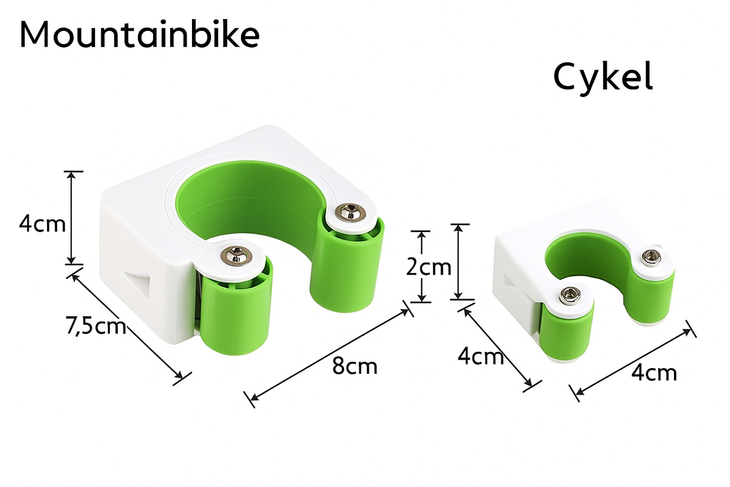 Väggmonterad cykelhållare för säker och stilren förvaring