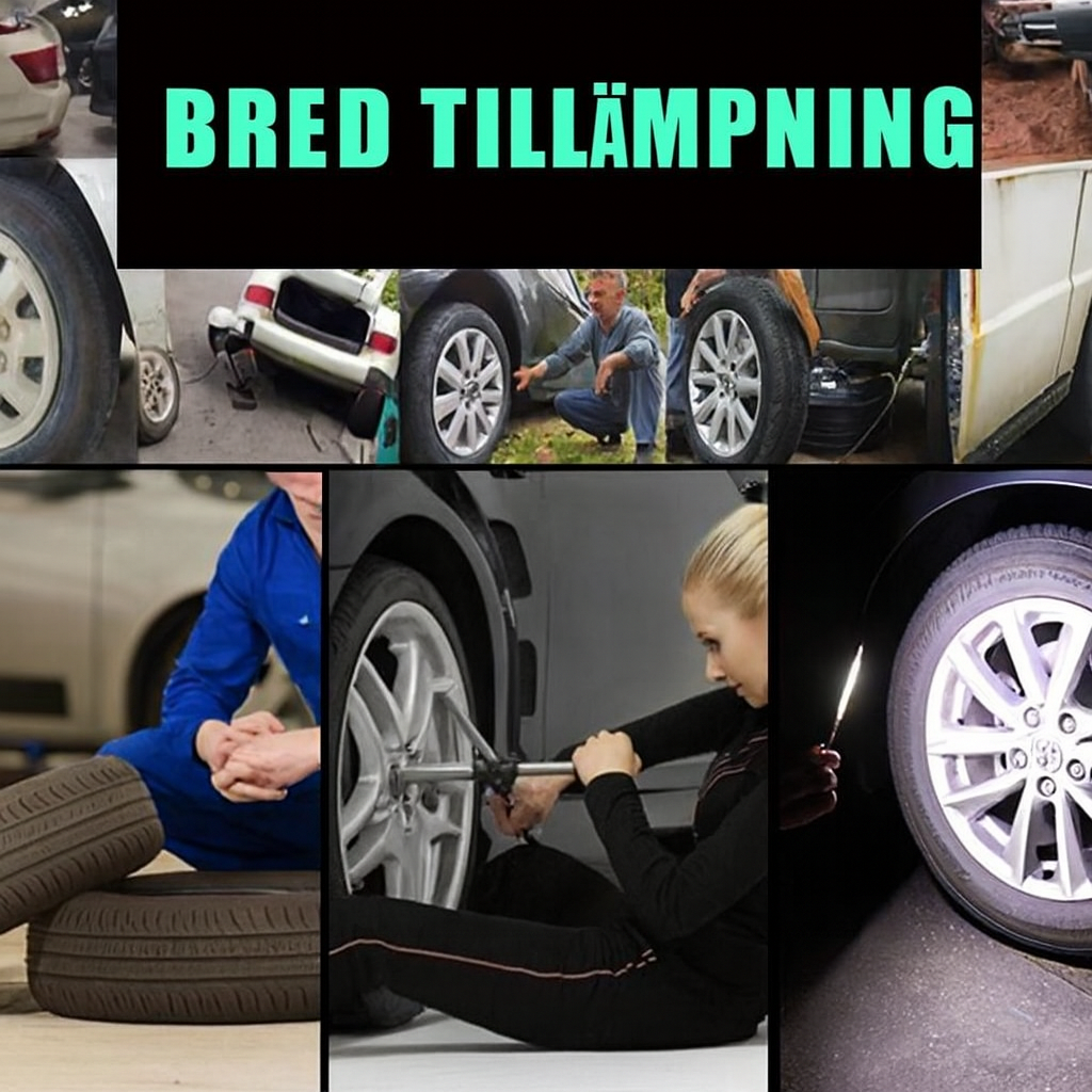 Självförseglande däckreparationsspik