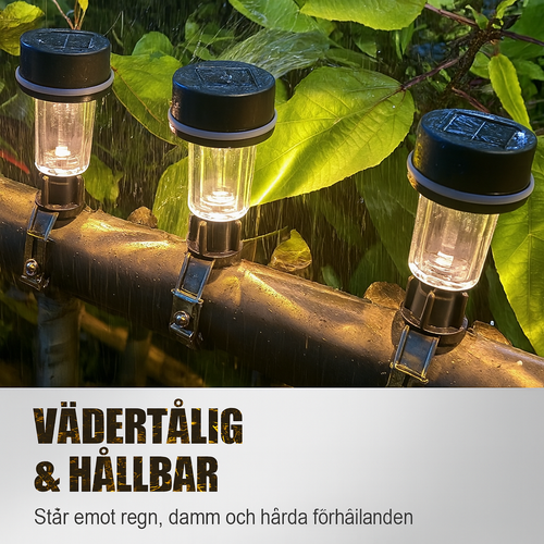 Solcellsdrivna Utomhuslampor – Energisnåla, Vattentäta & Stämningsfulla