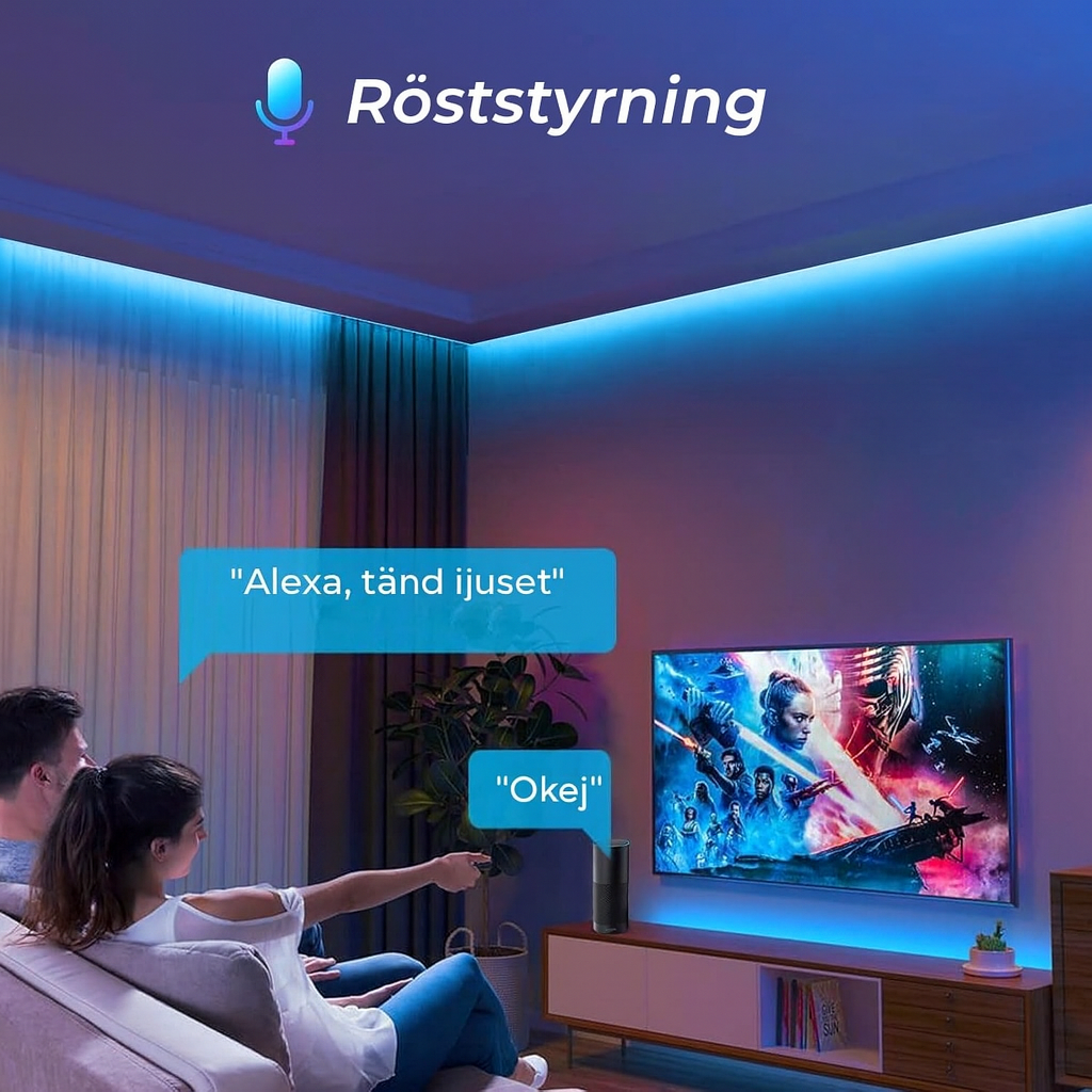 Smart RGB Neonljusslinga