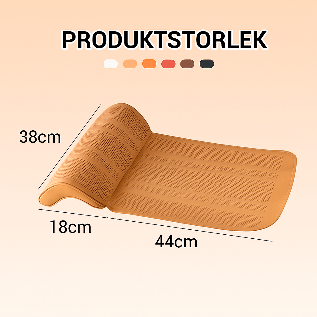 Bilstols-förlängningsdyna med Benstöd