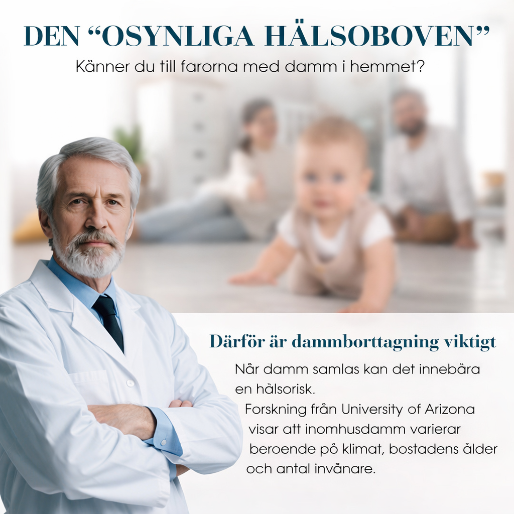 Elfri Dammfångare & Luftrenare med Växtformel