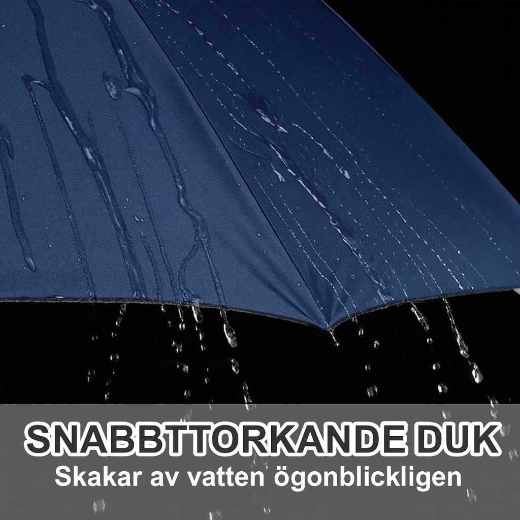 Vindresistent Paraply med UV-Skydd