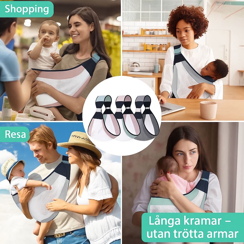 Ergonomisk Babysele med Justerbar Passform