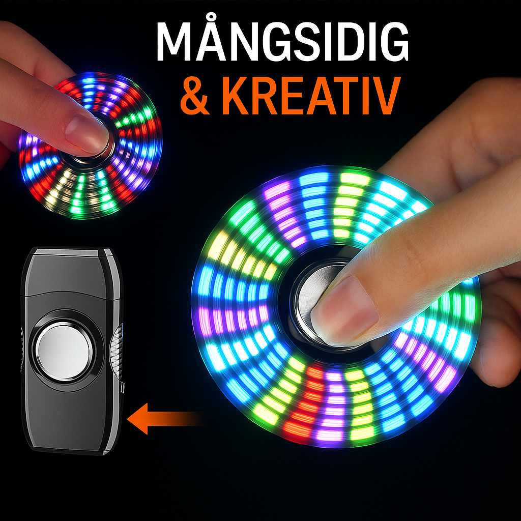 Smart Vindbeständig Tändare med LED & Multitändning