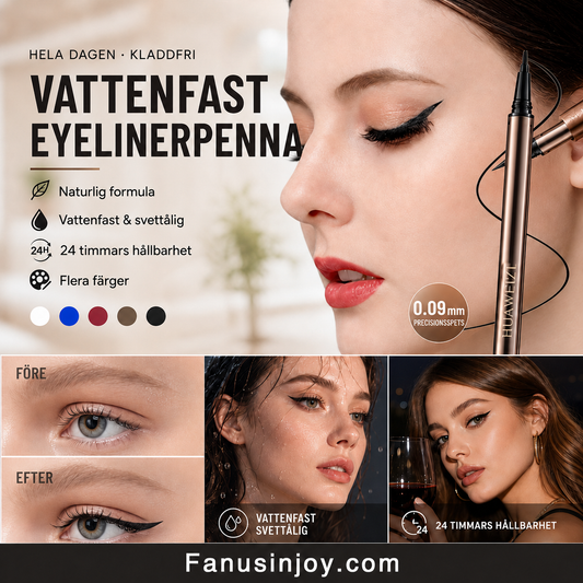 Professionell Vattenfast Eyeliner – Favoriten bland Makeupartister