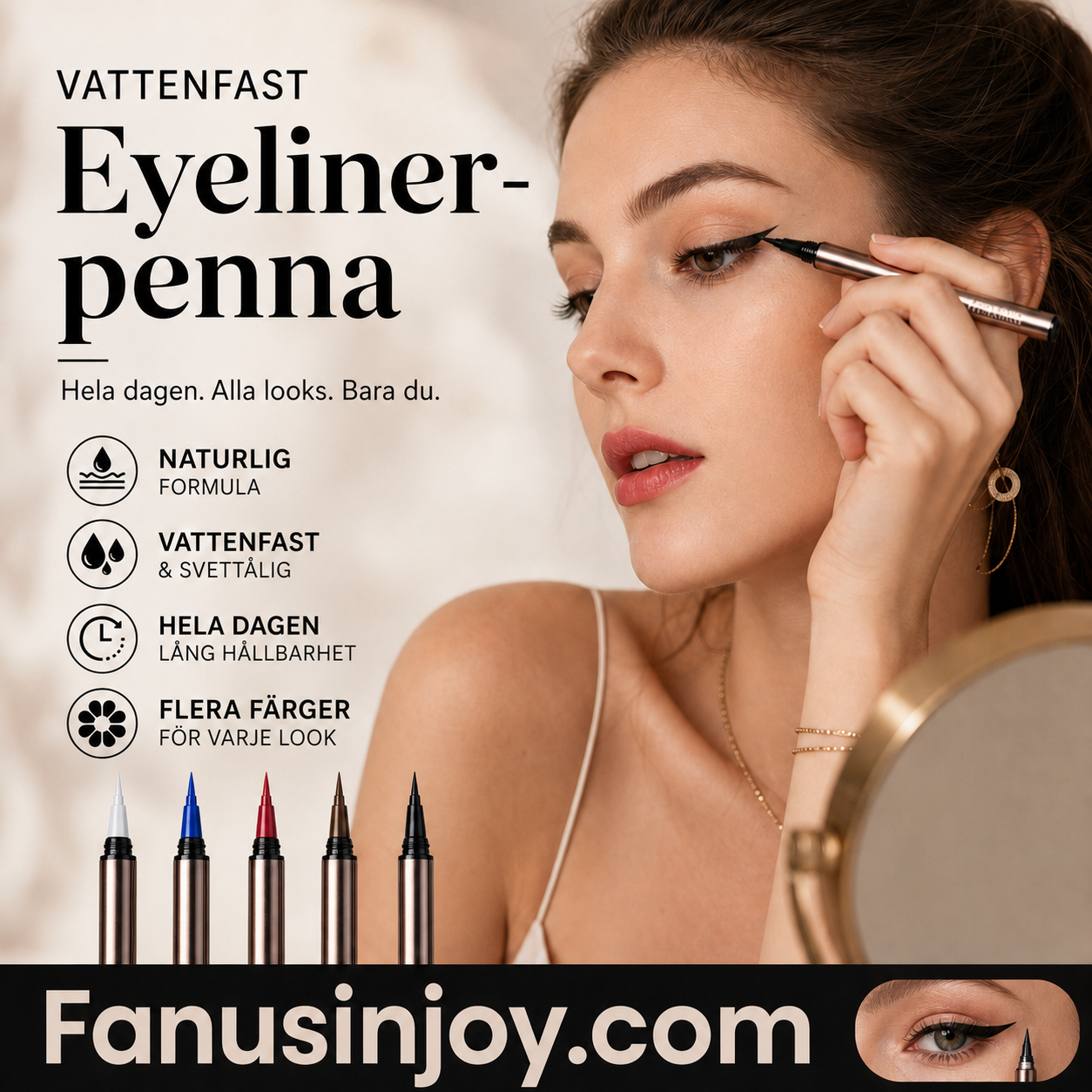 Professionell Vattenfast Eyeliner – Favoriten bland Makeupartister