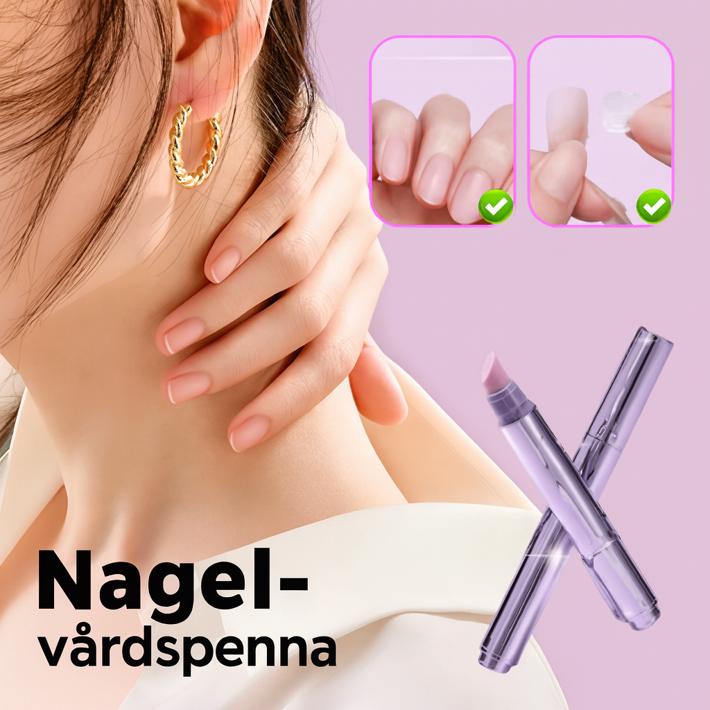 3-i-1 Nagelvårdspenna med Kameliaolja