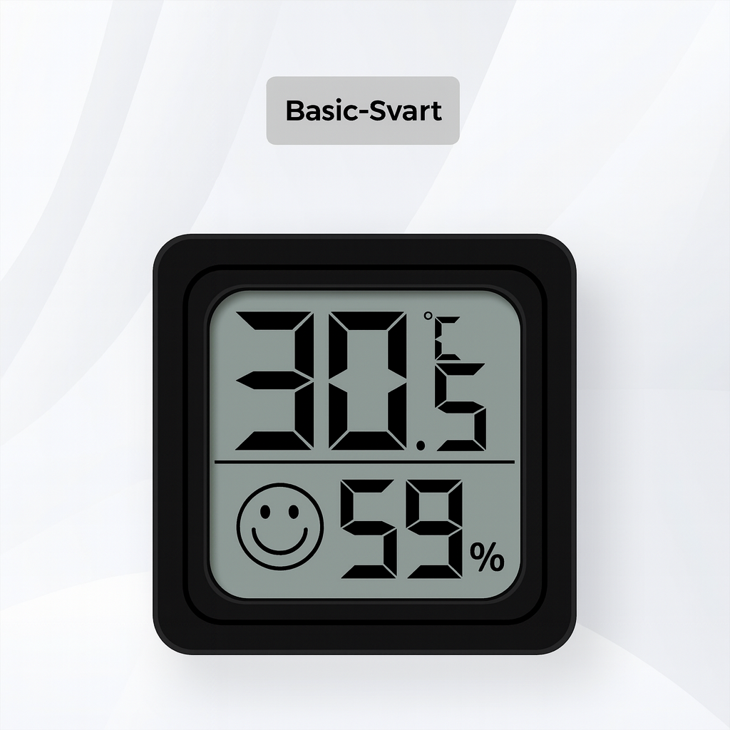 Digital temperatur och luftfuktighetsmätare
