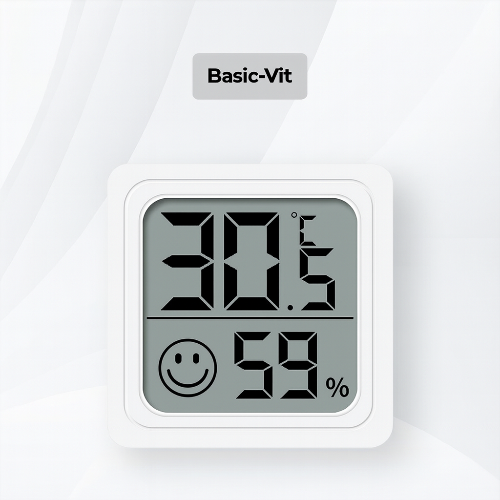 Digital temperatur och luftfuktighetsmätare