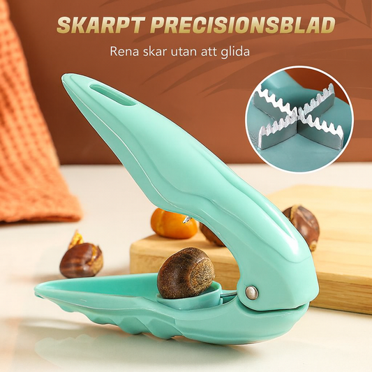 Multifunktionell kastanjeöppnare