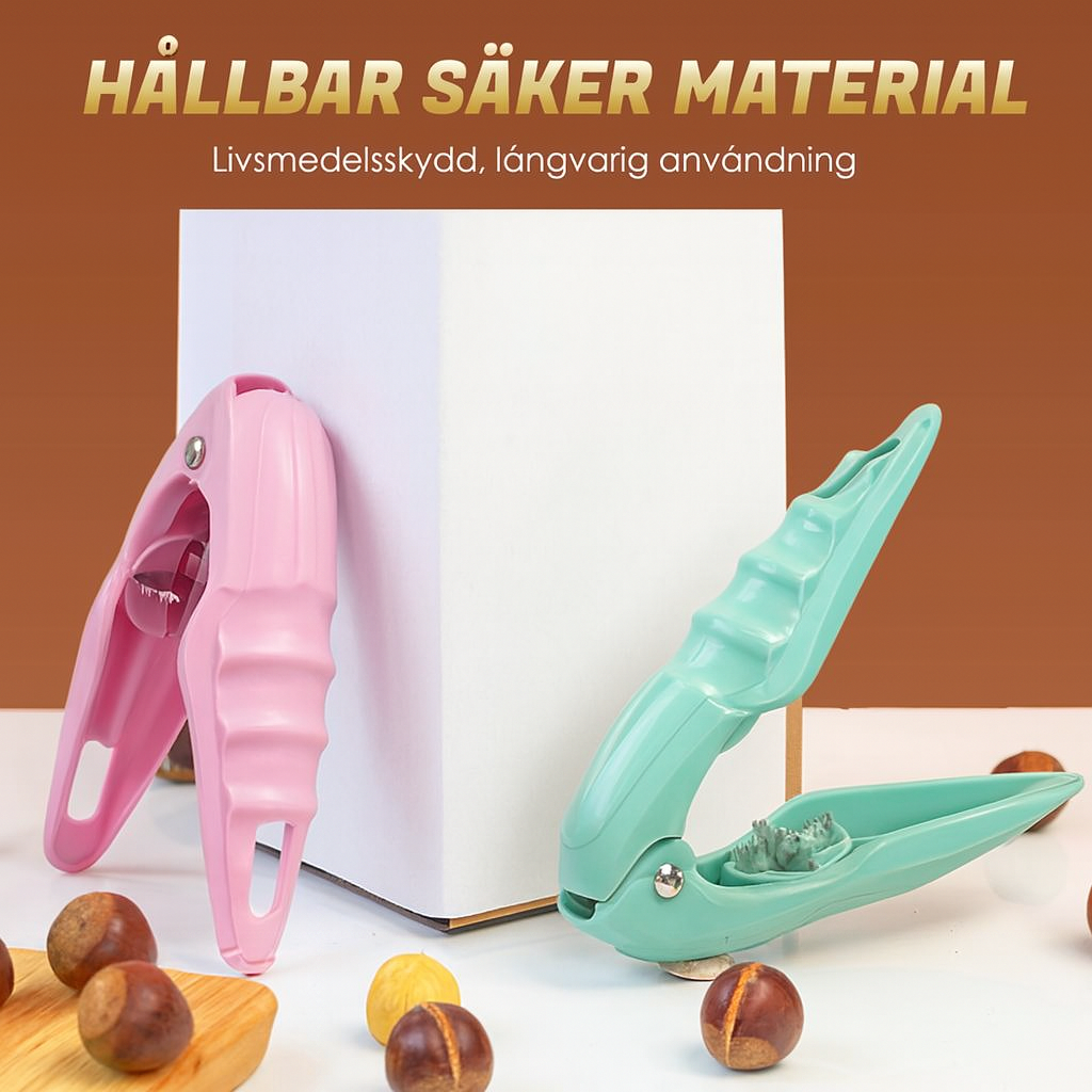 Multifunktionell kastanjeöppnare